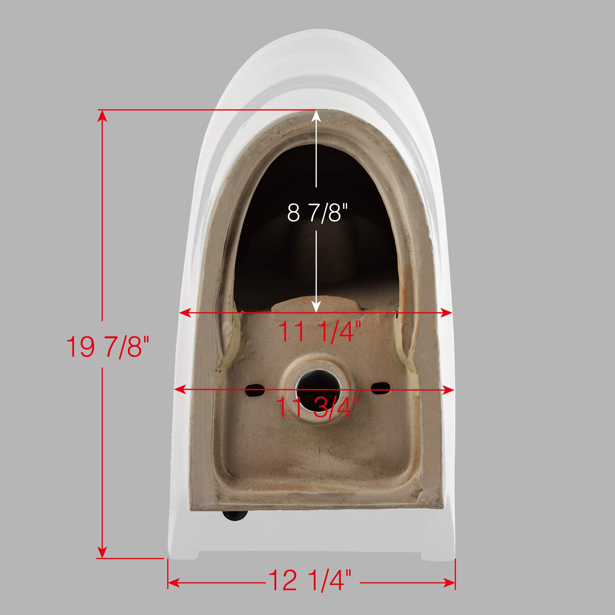 WOODBRIDGE Modern Elongated One-Piece Toilet - Dual Flush 1.0/1.6 GPF, Soft-Close Seat, White (Model B0735/T-0018) - Perfect for Contemporary Bathrooms & Water-Efficient Homes