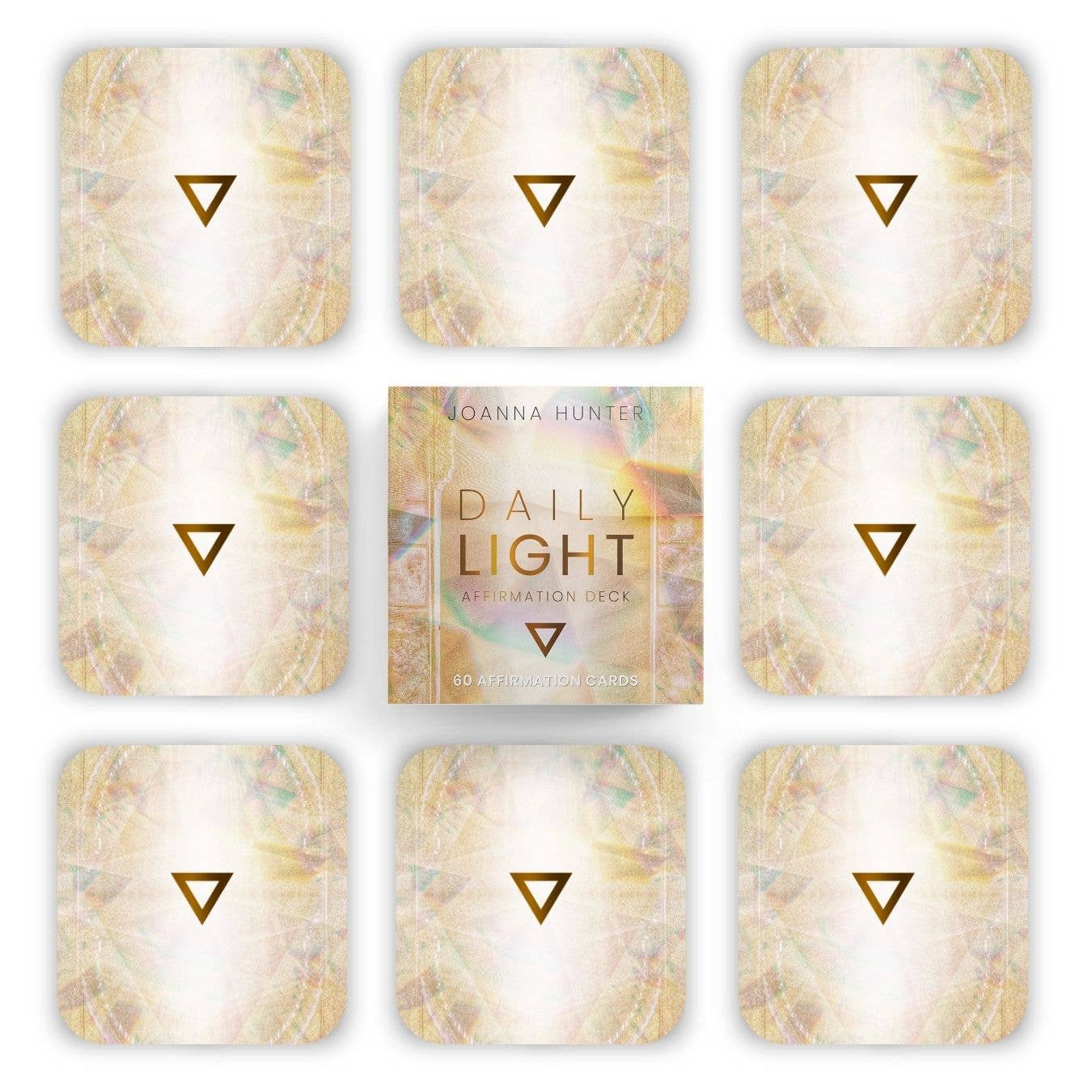Daily Light Affirmation Cards - 60 Inspirational Positive Thinking Cards with Vibrant Designs | Perfect for Meditation, Self-Care, and Mindfulness Practices