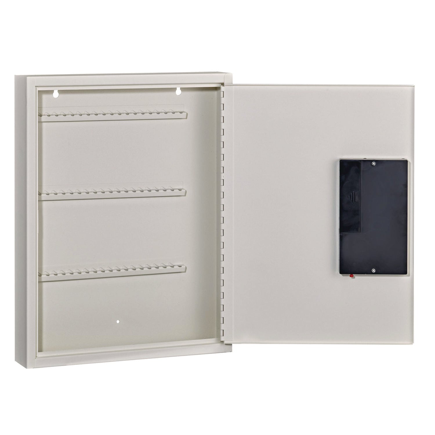 AdirOffice 60-Key Digital Lock Key Cabinet - Stainless Steel 304 Security Box with Electronic Keypad - 13