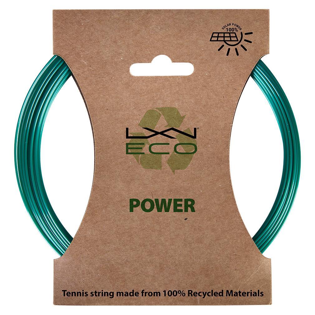 Eco Power 125 Tennis String - High Performance Teal Green Tennis Racket String for Durability & Control | Perfect for Competitive Players & Recreational Use