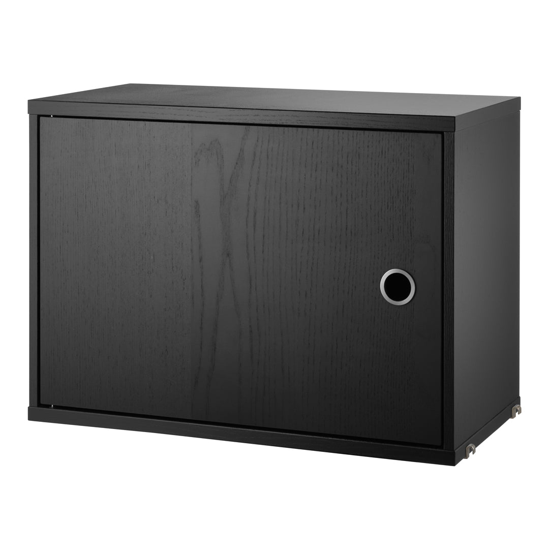 Modern Wooden Cabinet with Swing Door - Stylish Storage Solution for Living Room, Bedroom, or Office