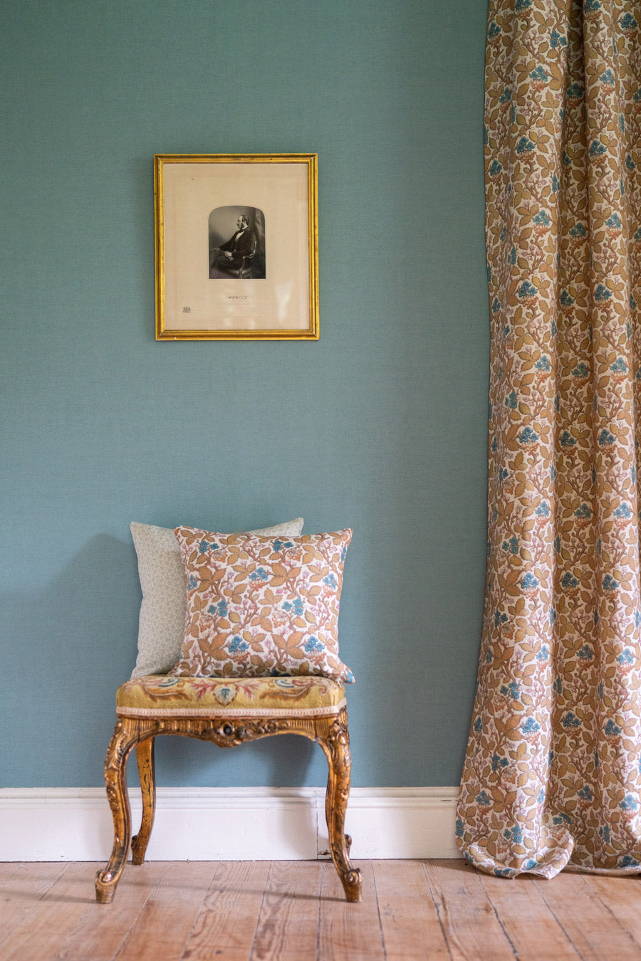 Linen Print Wallpaper - Sea Spray Design | Premium Textured Wall Covering for Living Room, Bedroom & Office Decor