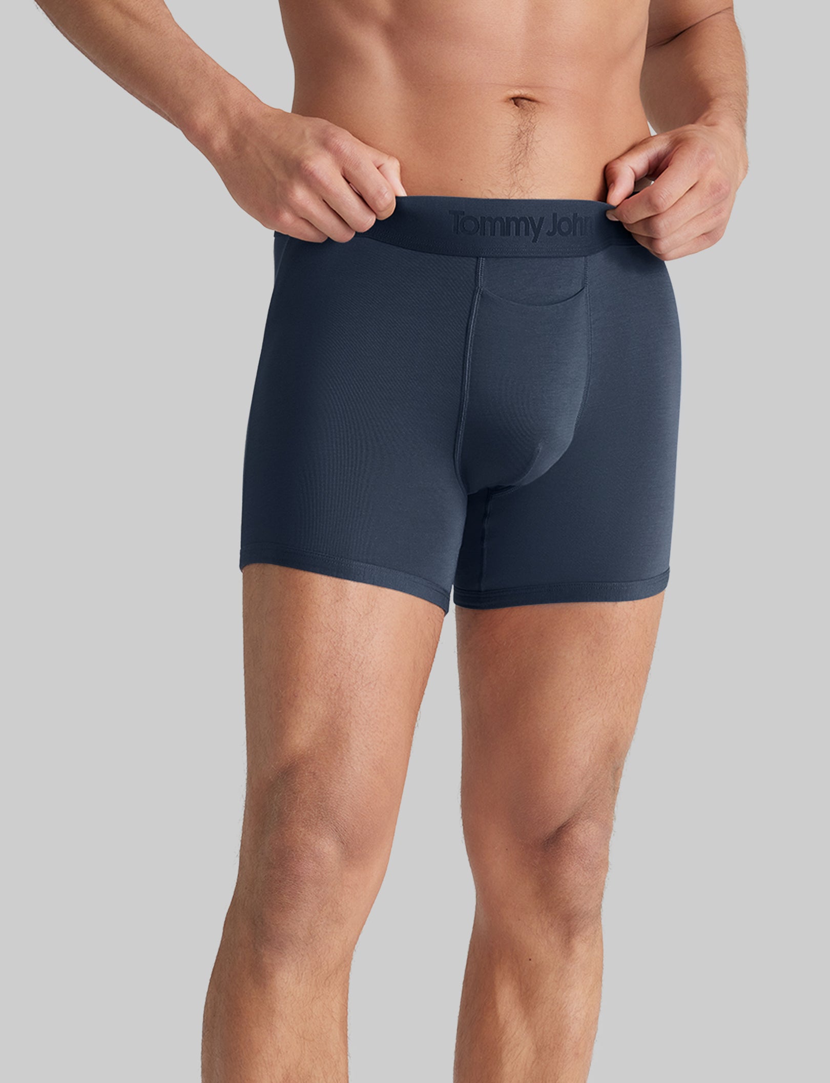 Second Skin Trunk 4 (6 Pack) - Ultra Soft Men's Underwear - Breathable & Comfortable Boxer Briefs for Everyday Wear, Workout & Lounge