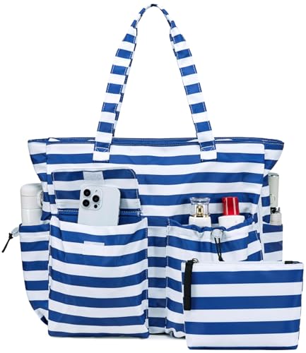 2pcs Blue and Whtie