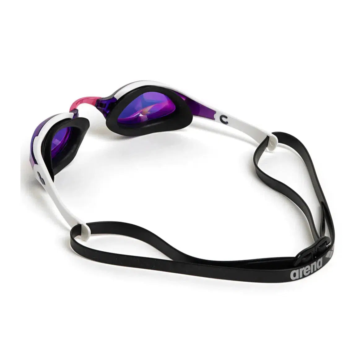 Arena Cobra Edge Swipe Mirrored Swimming Goggles - Anti-Fog UV Protection for Competitive Swimming & Training