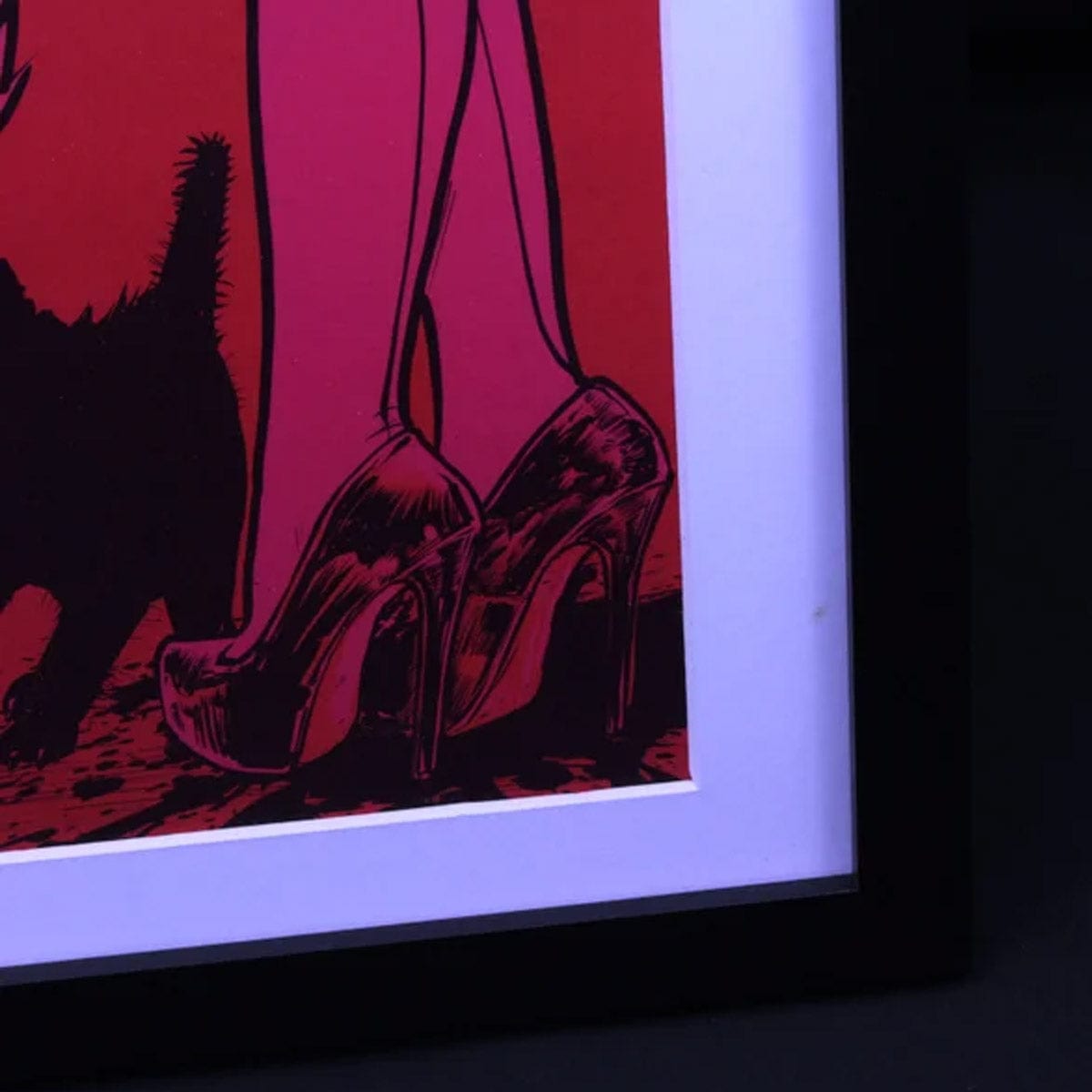 Godmachine Signed 'Kitty' Lithograph Print - Limited Edition Art for Home Decor, Gifts & Collectibles