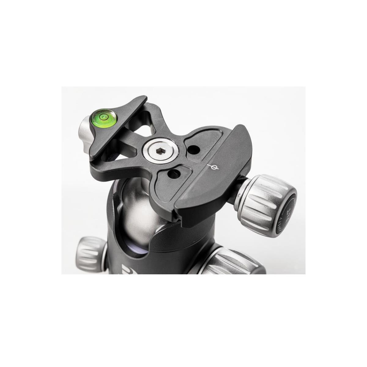Benro VX20 Two Series Arca Type Aluminum Ball Head - Professional Tripod Head for DSLR Cameras - Perfect for Photography, Videography & Travel