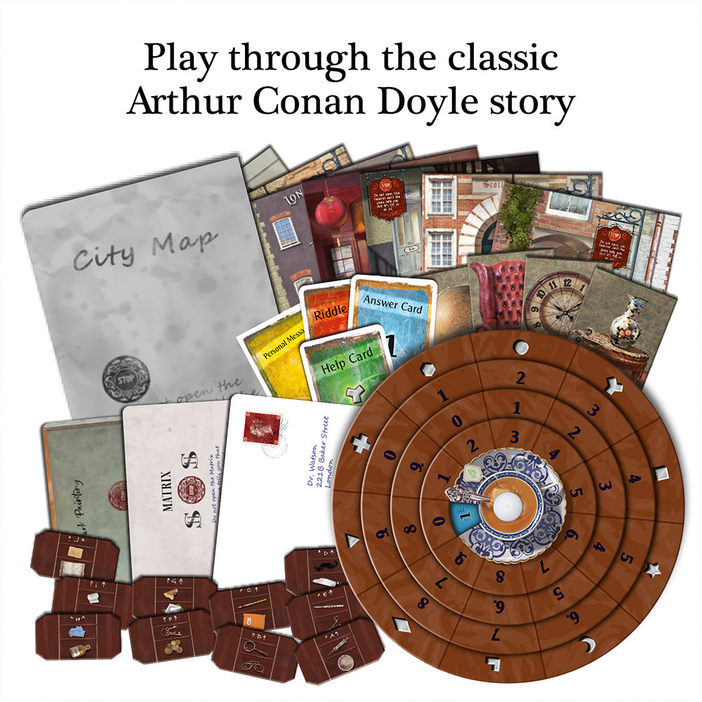 EXIT: The Game - The Disappearance of Sherlock Holmes | Escape Room Board Game for Adults & Teens | Perfect for Family Game Nights & Party Entertainment