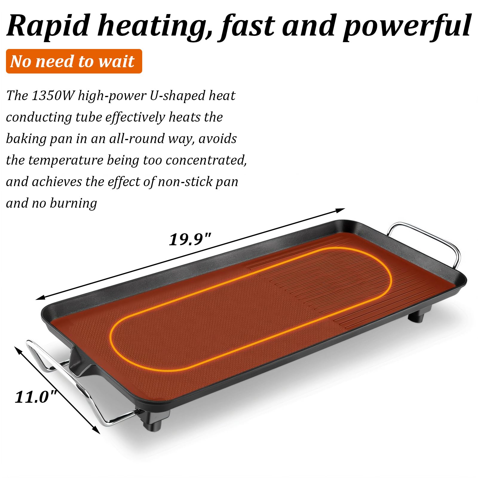 Electric Griddle Teppanyaki Grill - 20