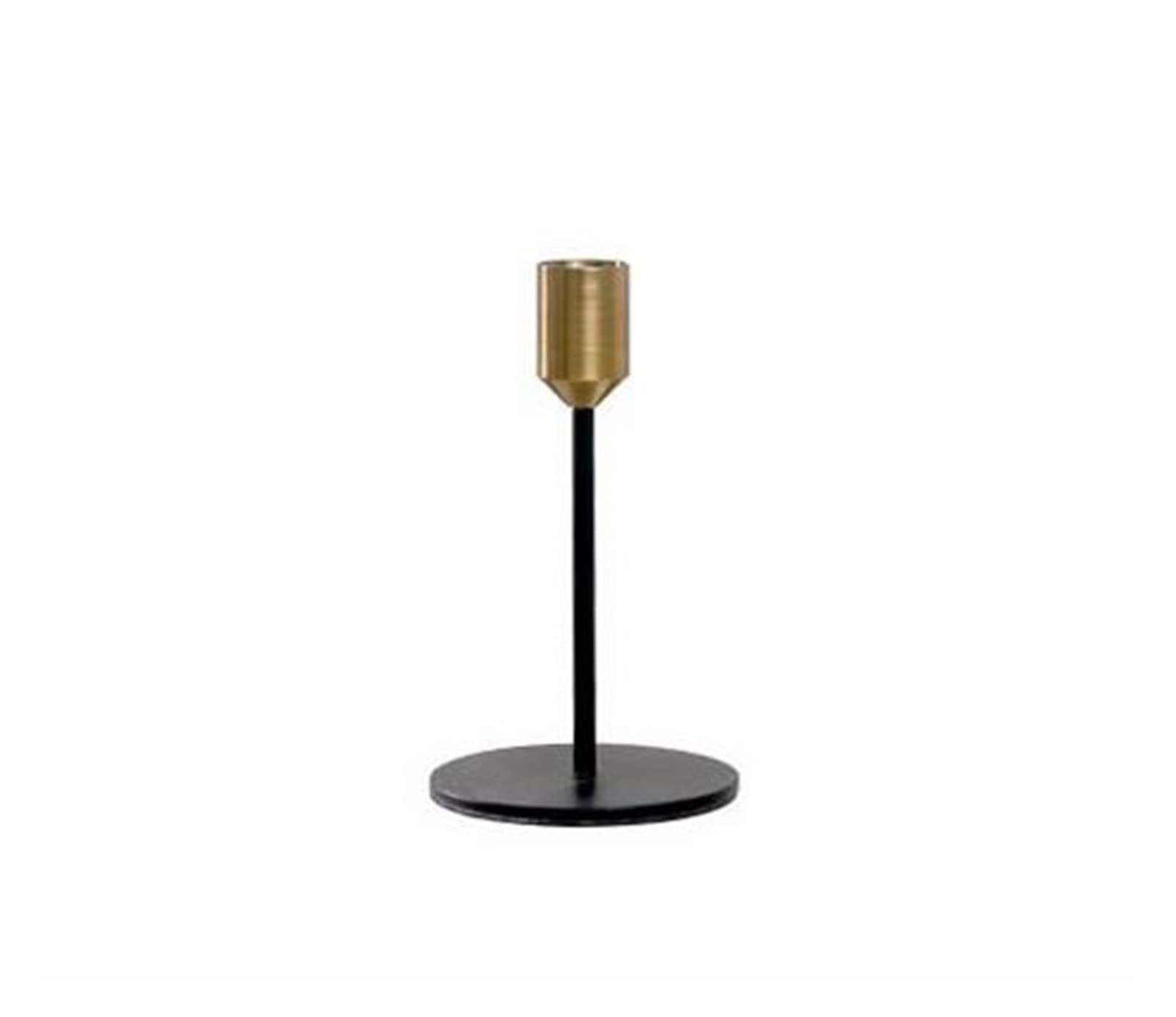 Wrought Iron Single Head Round Base Candle Holder - 10 x 8CM Home Decor, Wedding & Party Table Decoration (Color A) - Perfect for Romantic Dinners, Holiday Centerpieces & Cozy Ambiance