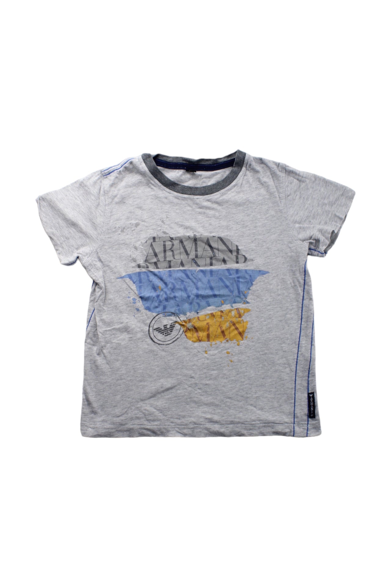 Armani Short Sleeve T-Shirt for Boys 6T - Premium Cotton Casual Tee for Kids | Perfect for School, Playdates & Everyday Wear