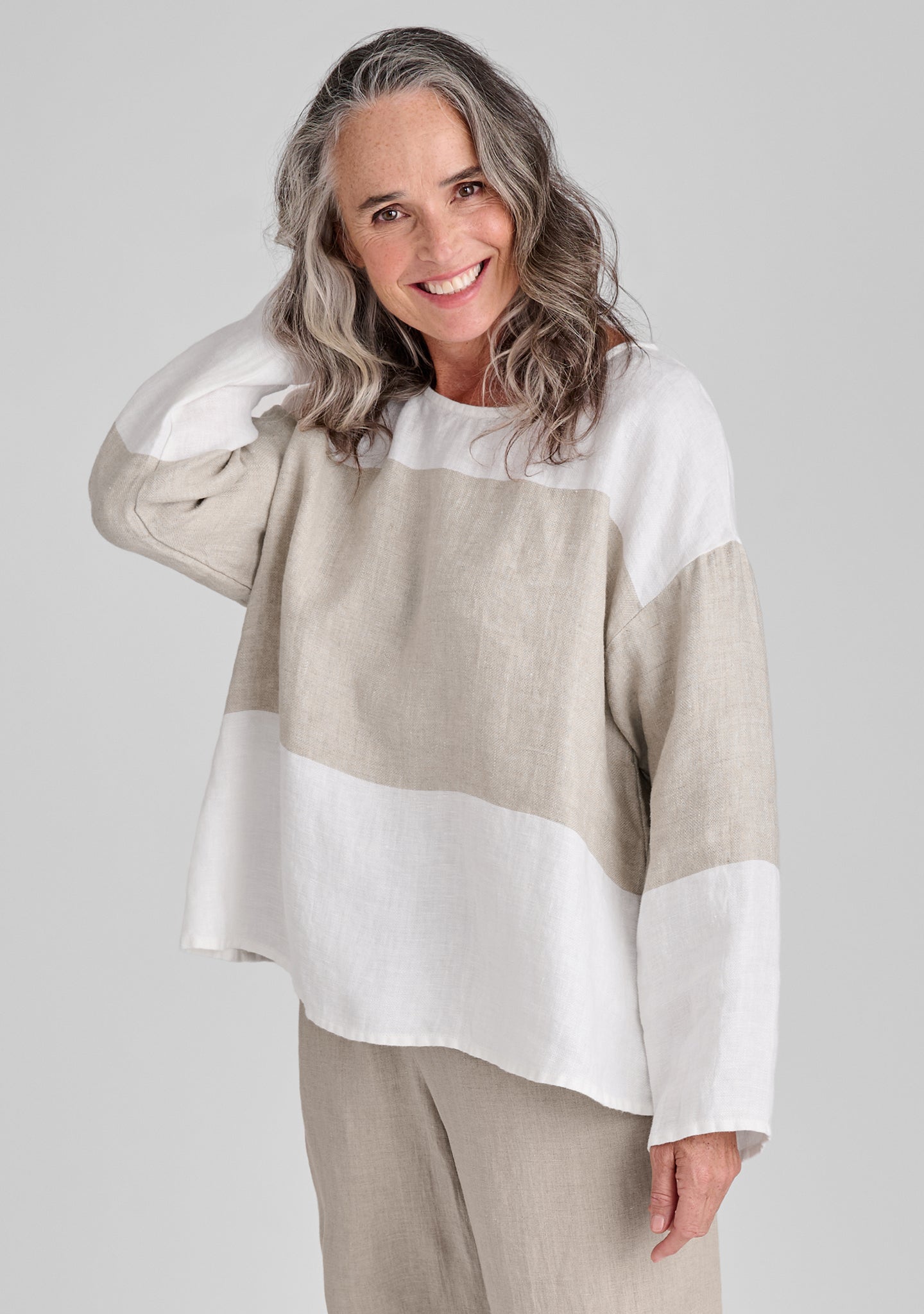 Stylish Long Sleeve Linen Shirt for Women - Breathable & Comfortable Casual Wear - Perfect for Office, Travel & Summer Outfits