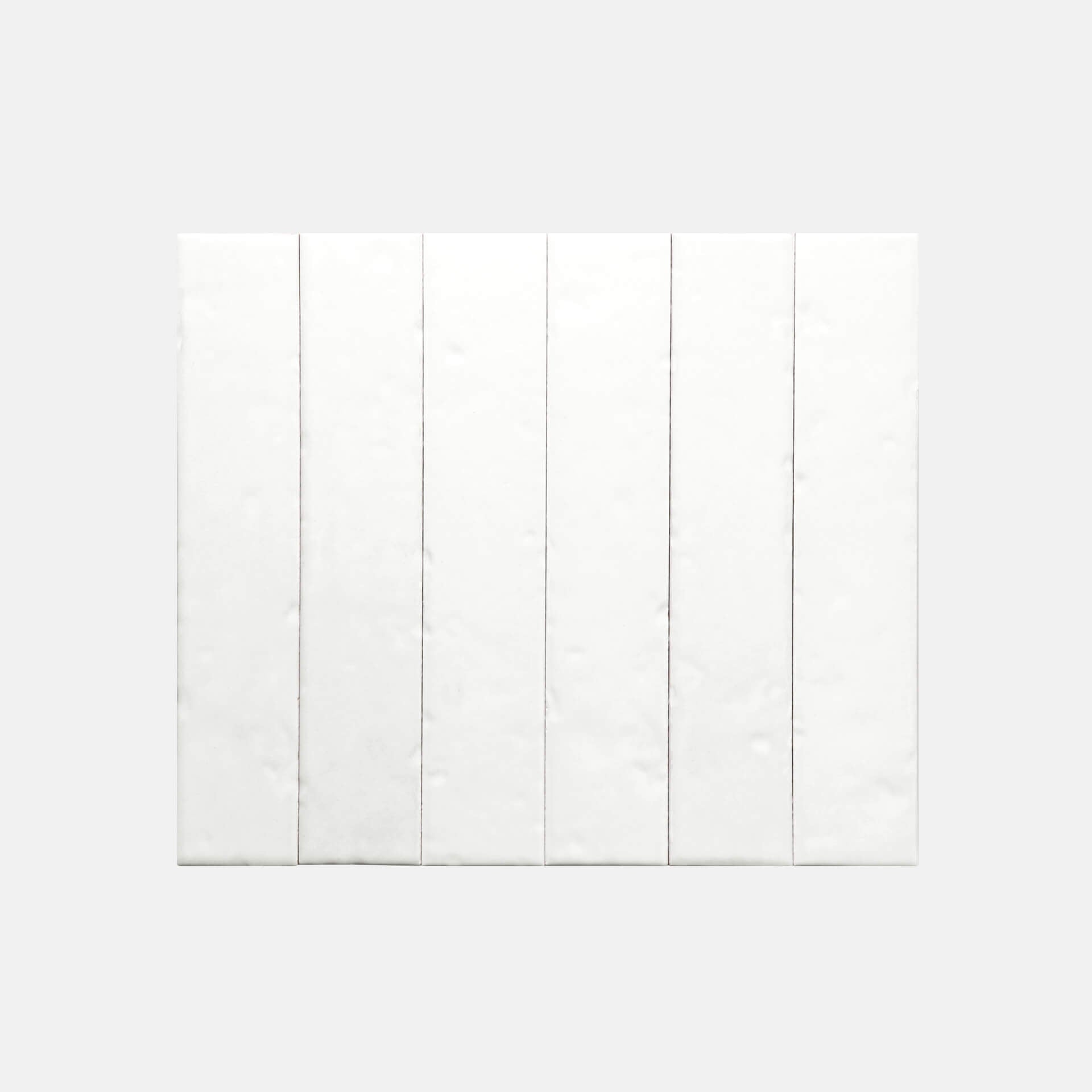 Mini Subway 45x235 Gloss Vanilla Ceramic Wall Tile - Perfect for Kitchen Backsplash, Bathroom & Shower Walls - High Gloss Finish, Easy to Clean