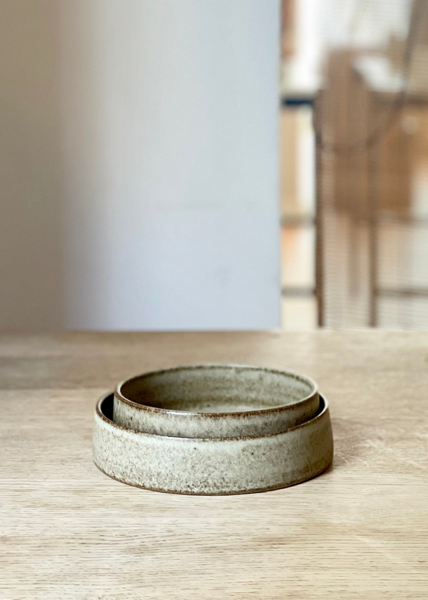 Viki Weiland 2-Piece Ceramic Bowls Set - Elegant & Durable for Soup, Salad, Cereal - Perfect for Dining, Gifting & Home Decor