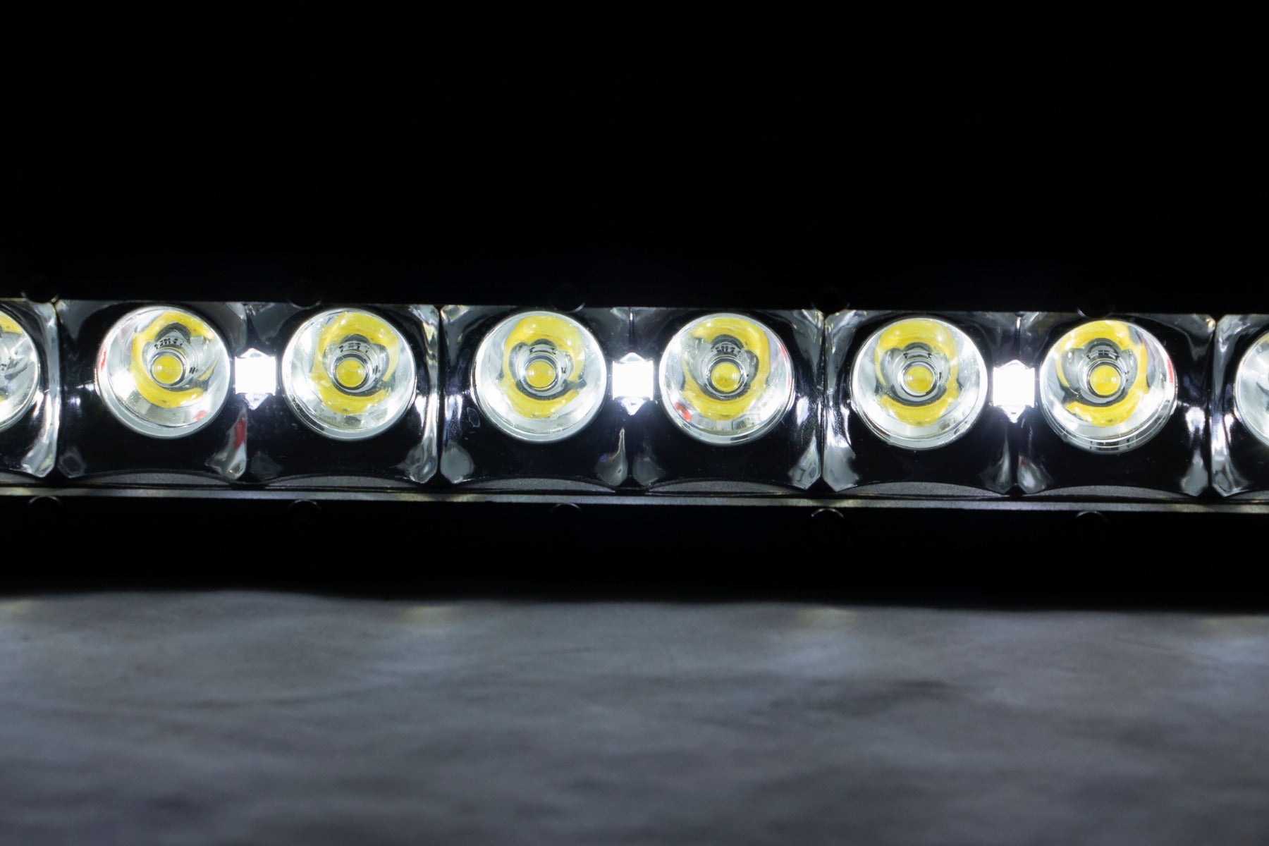 20 Inch Black Series LED Light Bar - Single Row Cool White DRL (70720BLDRL) for Off-Road Trucks, ATVs & UTVs - Waterproof & Durable Driving Lights