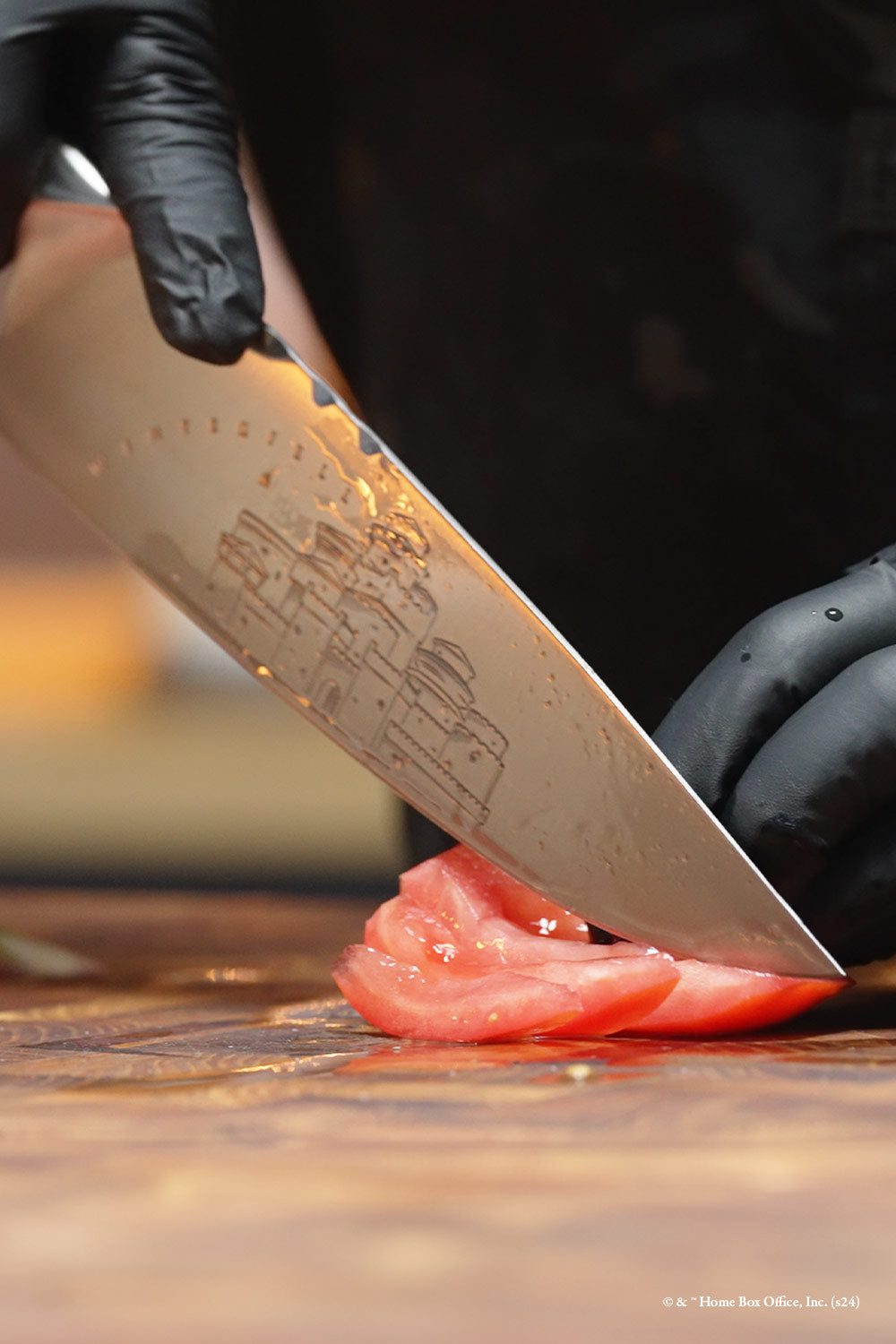 Premium 8-Inch Chef Knife - Game of Thrones™ House Stark™ Edition by Dalstrong - High-Performance Kitchen Knife for Professional Chefs & Home Cooking - Perfect for Slicing, Dicing & Meat Preparation