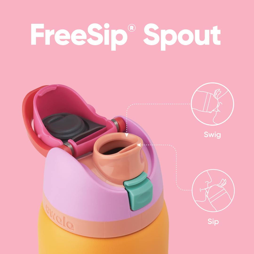 Owala FreeSip 32oz Insulated Water Bottle with Straw - BPA-Free for Sports, Gym & Travel