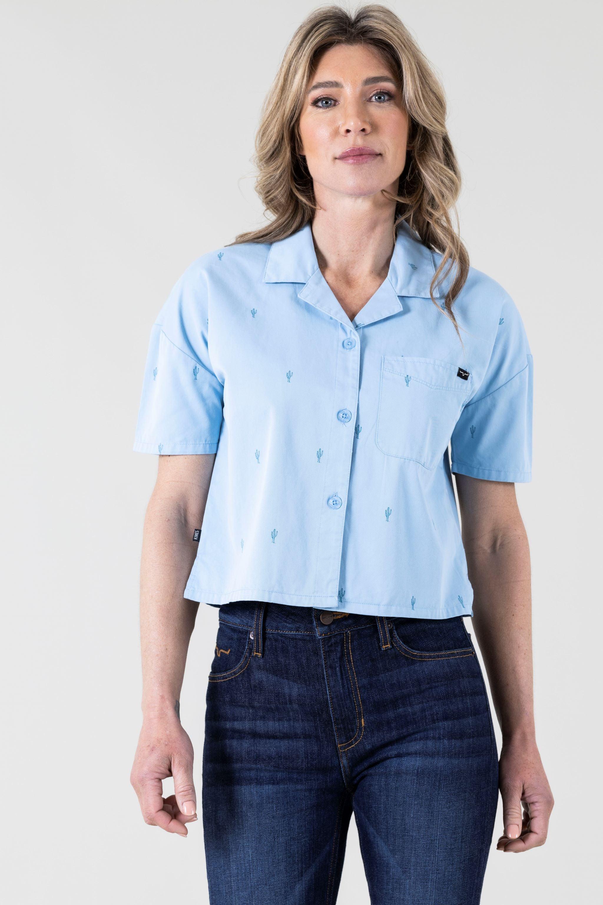 Women's Fashion Tops - Lady Cisco Style Blouse for Casual Wear & Office Outfits | Trendy & Comfortable Ladies Shirt for Everyday Use