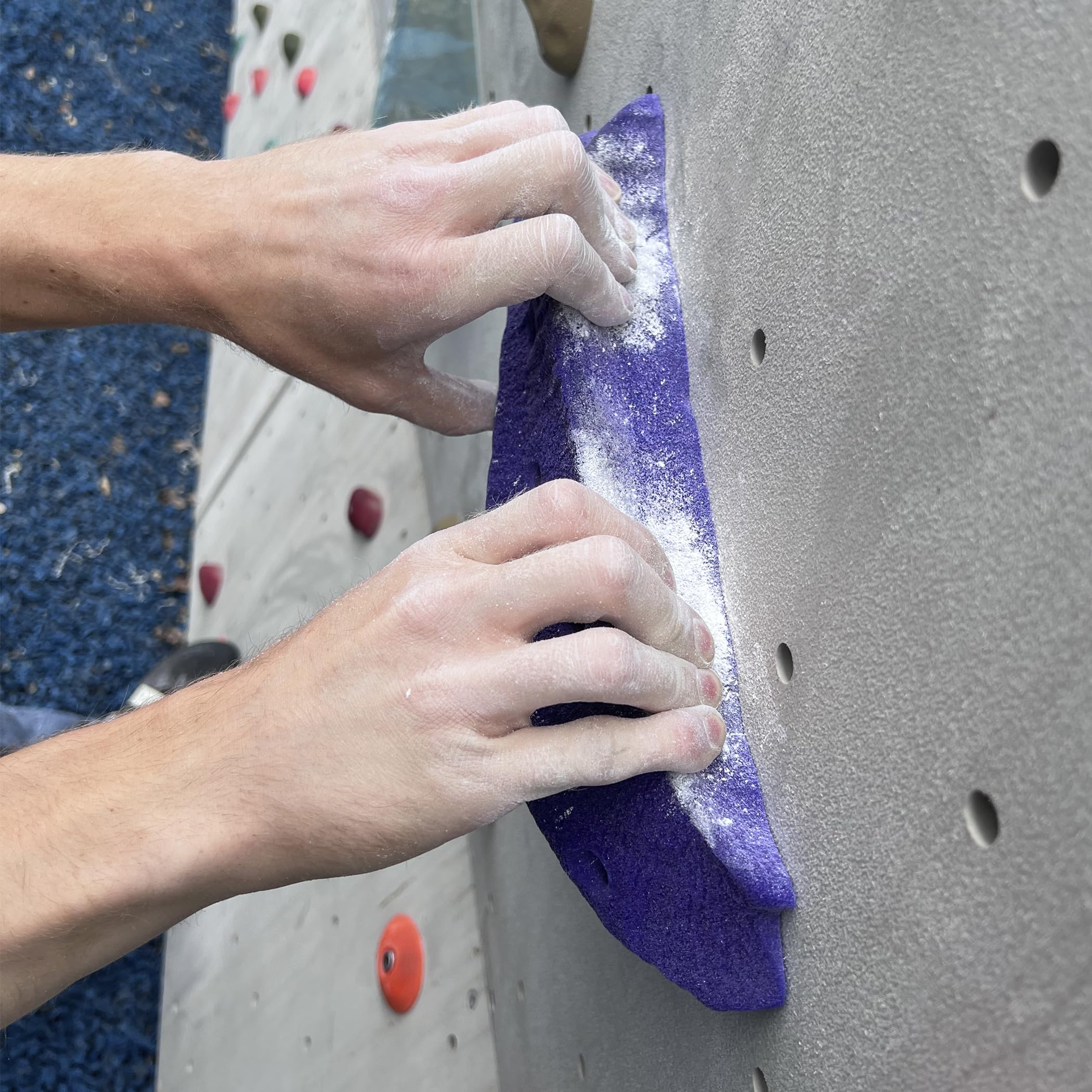 Atomik Rock Climbing Holds - Set of 5 Refillable Chalk Socks for Indoor & Outdoor Climbing Gyms | Perfect for Bouldering, Training, and Home Climbing Walls