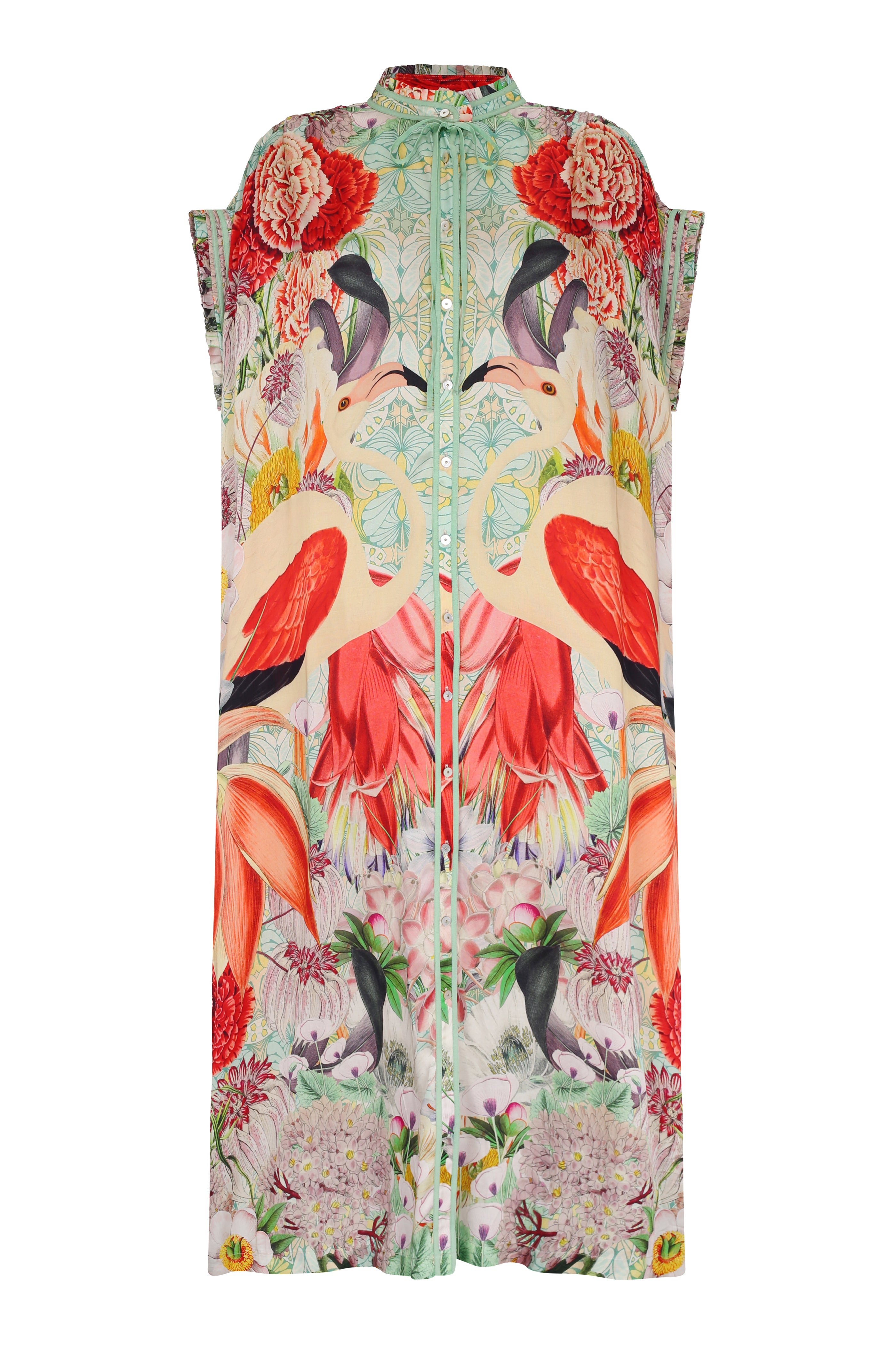 Valerie Kaftan 44 - Elegant Women's Floral Print Kimono Robe - Perfect for Spa, Beach Cover Up & Loungewear