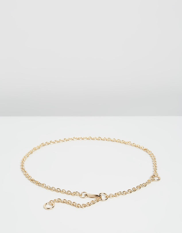 Aja Chain Belt for Women - Trendy Gold & Silver Layered Waist Belt - Perfect for Dresses, Jeans & Outfits | Fashion Accessory for Casual & Party Wear