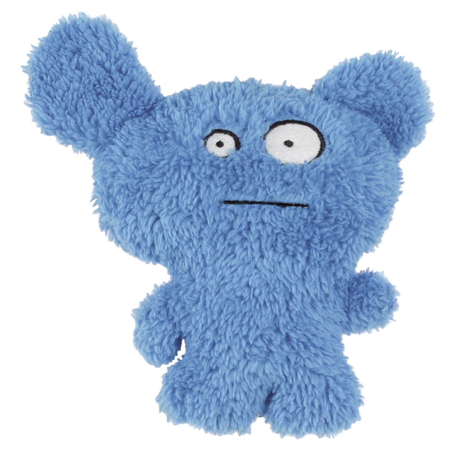 Grriggles Furzies Plush Dog Toy with Squeaker - Soft & Durable Interactive Puppy Chew Toy for Small & Large Dogs - Perfect for Playtime, Training & Cuddling