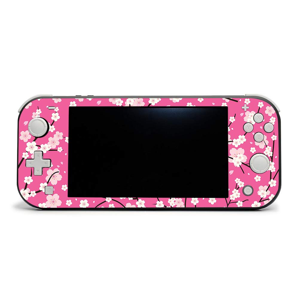 MightySkins Vinyl Decal Wrap Cover for Nintendo Switch Lite - Sakura Pink | Protective & Durable Skin | Easy to Apply & Remove | Made in USA | Perfect for Gaming, Travel & Personalization
