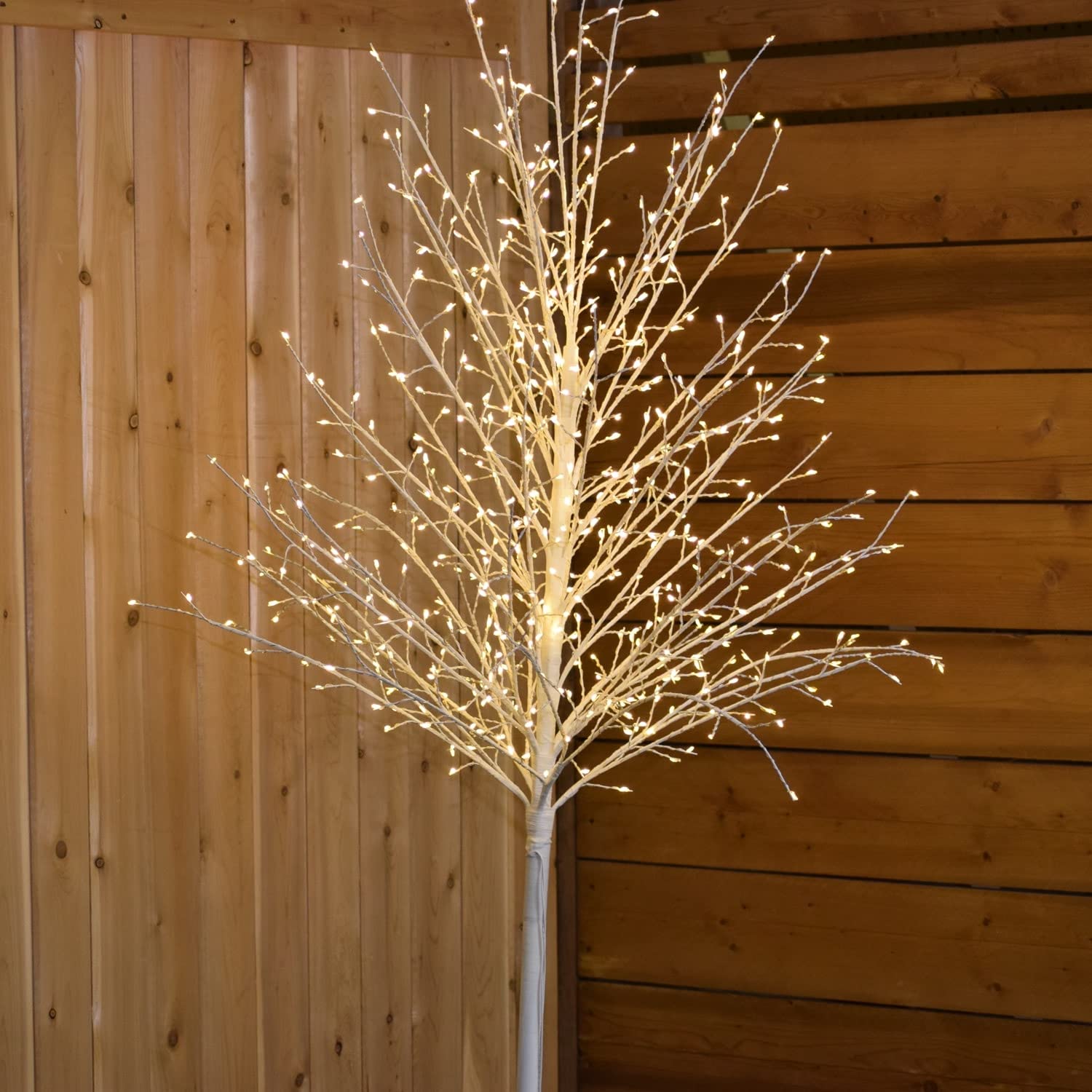 Hi Line Gift Ltd. 210cm Micro Dot White Artificial Christmas Tree - Perfect for Home, Office & Holiday Decorations