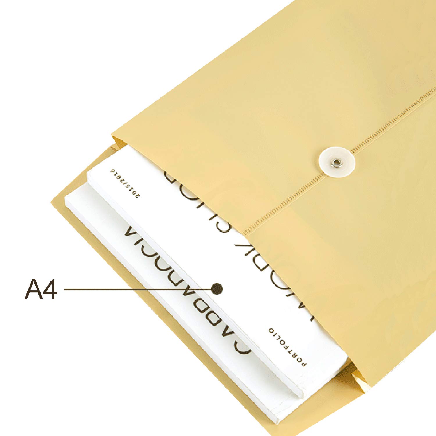 10PCS A4 Plastic File Envelopes - Waterproof Letter Size Document Organizers with Button String Closure for Office, School, Home - Perfect for Storing Bills, Contracts, Projects & Important Papers