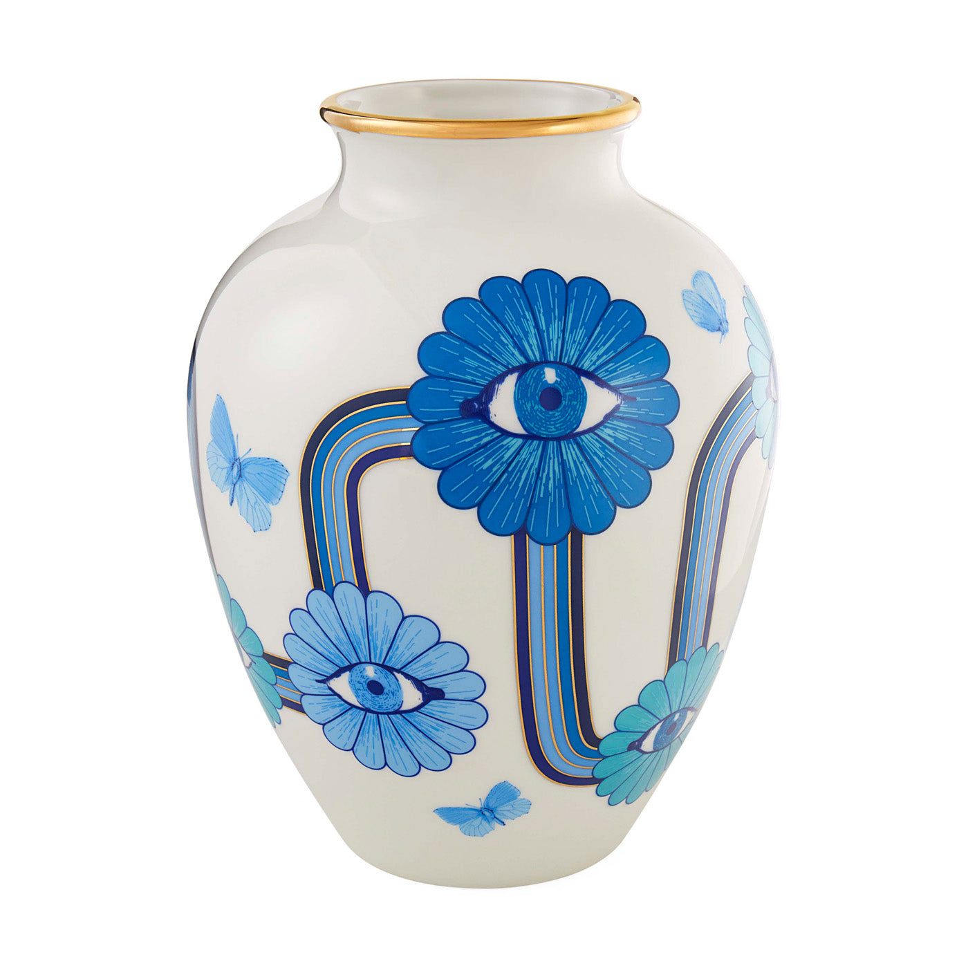 Elegant Druggist Urn Vase - Antique Apothecary Style Glass Jar for Home Decor, Floral Arrangements & Wedding Centerpieces