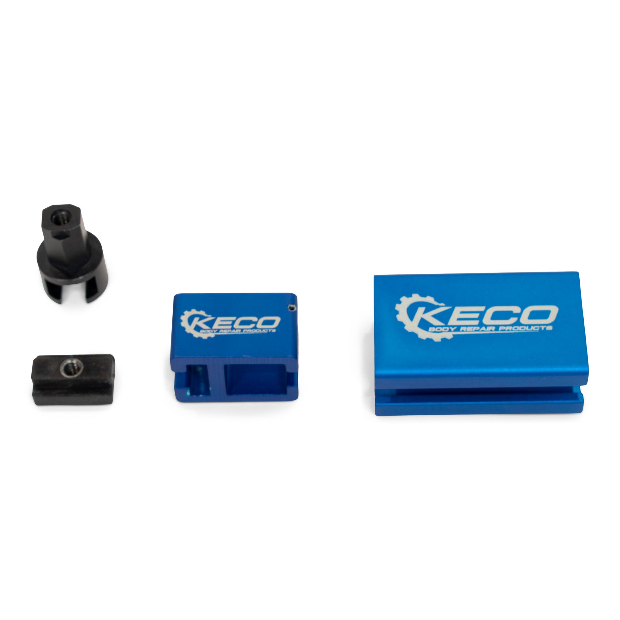 KECO 2.5LB Black Steel Slide Hammer with 2 Adapters - Auto Body Repair, Dent Removal & Mechanical Pulling Tool for Professionals