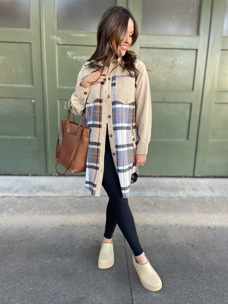 PREORDER: Durham Plaid Jacket for Men & Women - Classic Tartan Design in 2 Colors (Black/Red) | Perfect for Fall Fashion, Outdoor Activities & Office Wear