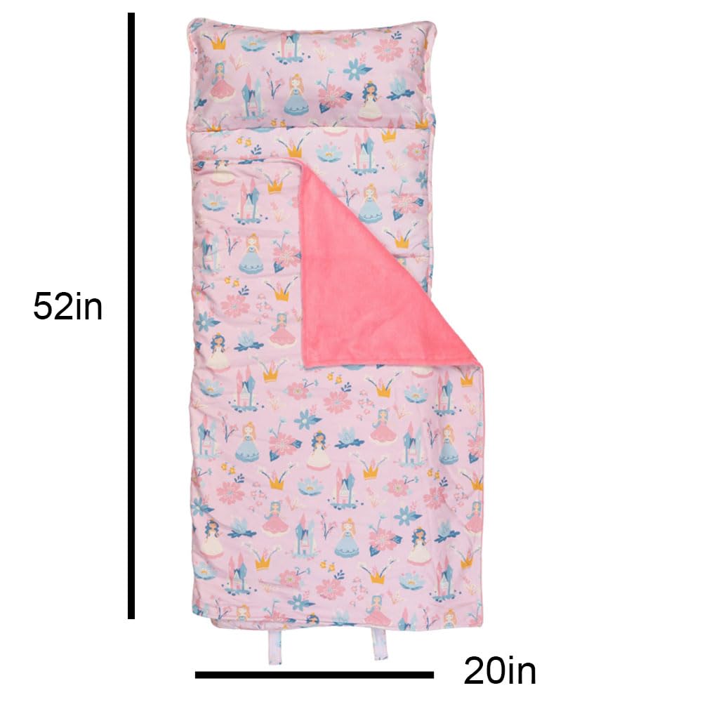 Stephen Joseph Nap Mat for Kids - Soft & Portable Toddler Sleeping Mat for Daycare, Preschool & Travel - Machine Washable & Lightweight for Easy Storage