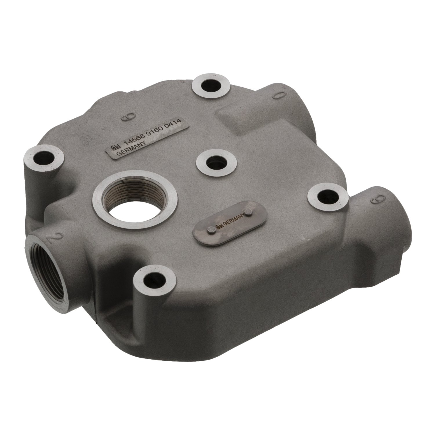 Febi Bilstein 14668 Air Compressor Cylinder Head - No Lamella Valve - Single Pack | Replacement Part for Industrial & DIY Air Compressors