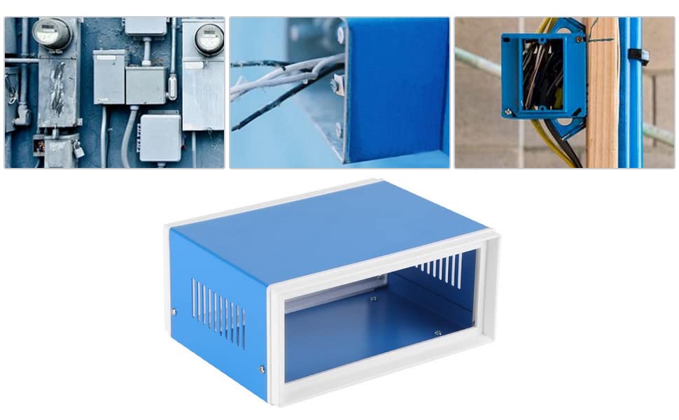 Fielect Metal Enclosure Project Box - 9.06