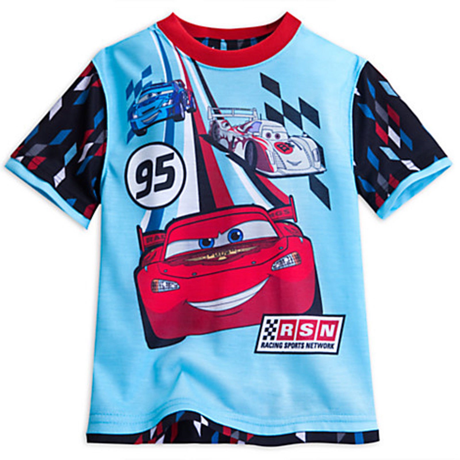 Disney Cars Lightning McQueen Boys' PJ Pals Short Sleeve Sleep Set - Size 5/6 | Comfortable Cotton Pajamas for Kids' Bedtime & Sleepovers