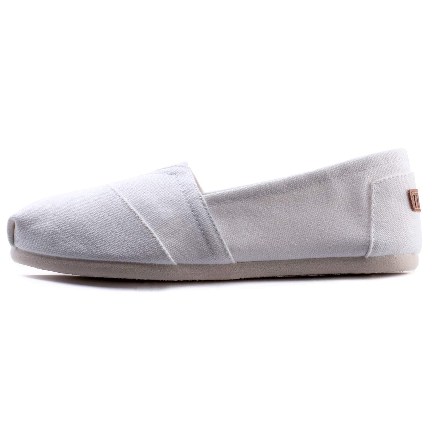 Women's Slip-On Canvas Ballet Flats - Classic Casual Sneakers & Loafers for Everyday Wear | Comfortable Walking Shoes for Work, Travel and Daily Outfits