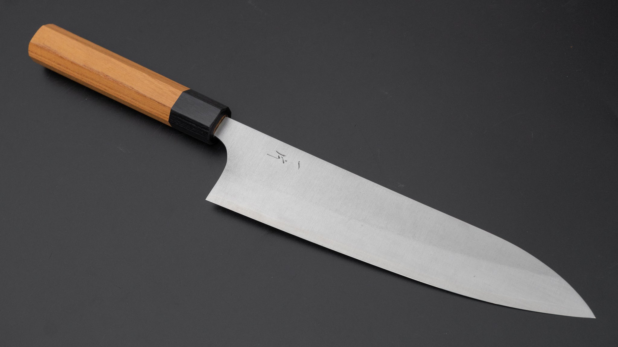 Hitohira Echizen SG2 Gyuto 210mm Japanese Chef Knife - Premium Stainless Steel Blade with Keyaki Zelkova Wood Handle - Perfect for Sushi, Meat Cutting & Professional Kitchen Use