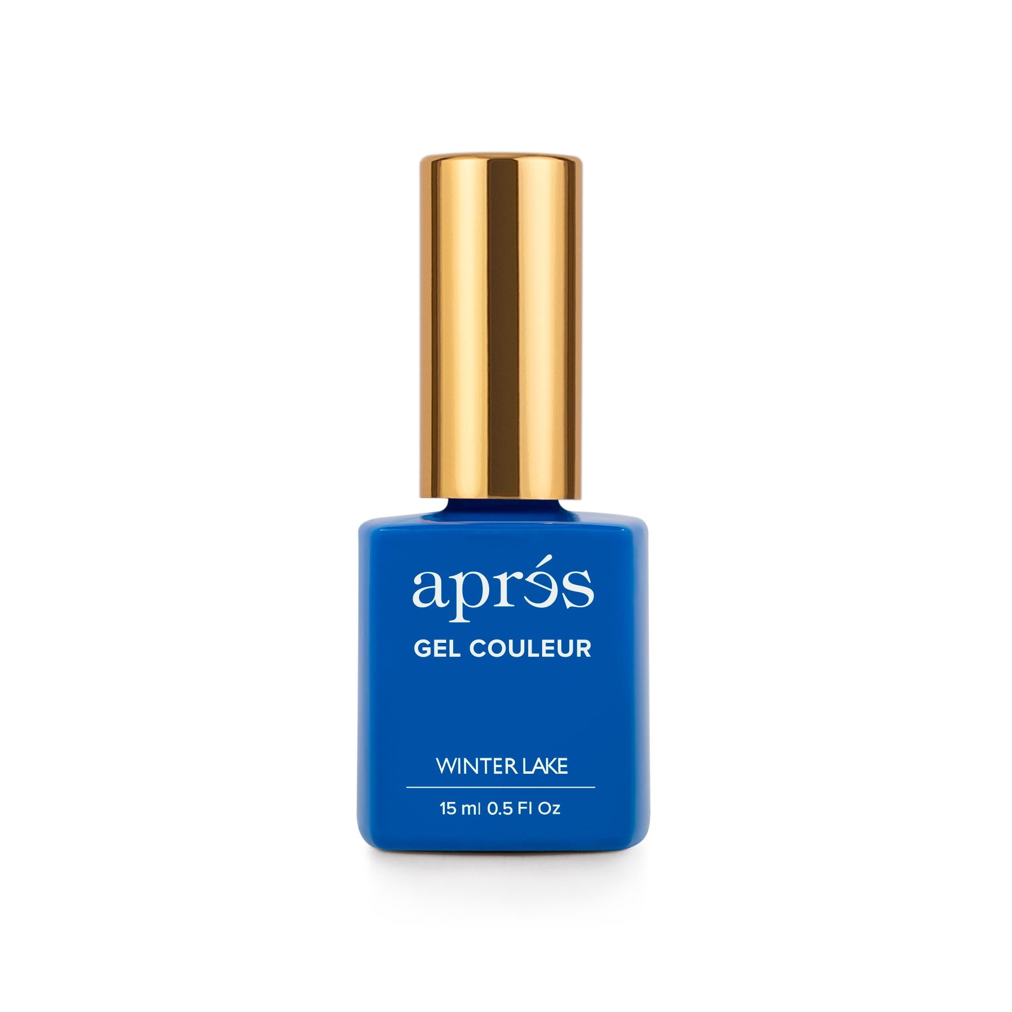 Apres Gel Polish - Winter Lake Nail Lacquer - Long Lasting Gel Nail Polish for Manicures & Pedicures - Perfect for Winter Nail Art & Holiday Parties