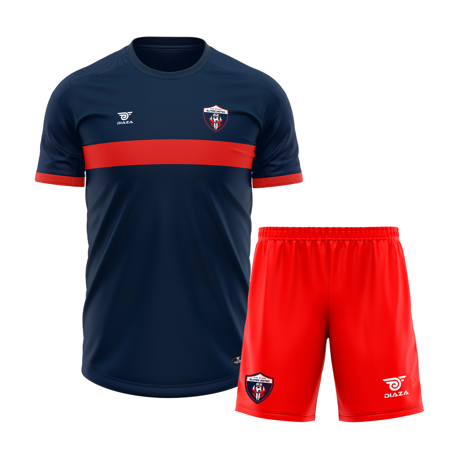 Elites United Home Training Uniform Kit - Red Workout Outfit for Men & Women | Perfect for Gym, Yoga, and Home Fitness