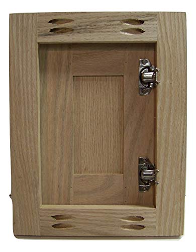 10x12 Laundry Chute Door Unfinished Oak - Fast Shipping & Durable Filters - Perfect for Home Laundry Rooms & Closet Organization