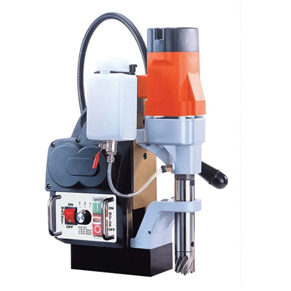 AGP MD300N Semi-Automatic Magnetic Core Drill - Heavy Duty Concrete Drilling Tool for Construction & Renovation | Perfect for Steel Beams, Walls & Floors