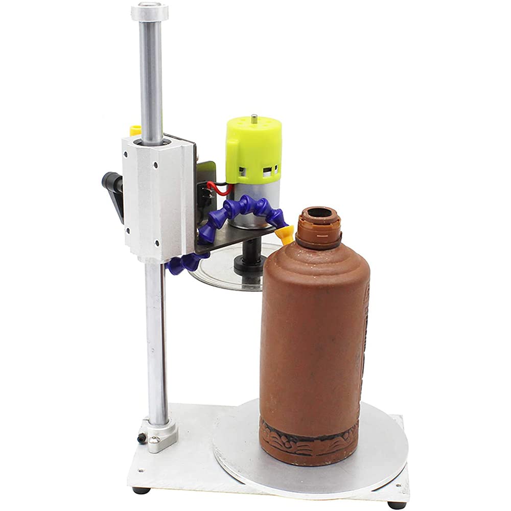 Electric Glass Bottle Cutter Kit - DIY Tool for Cutting Square, Round & Irregular Glass/Ceramic Bottles (Wine, Beer, Vase Making) | Perfect for Crafting, Home Decor & Upcycling Projects