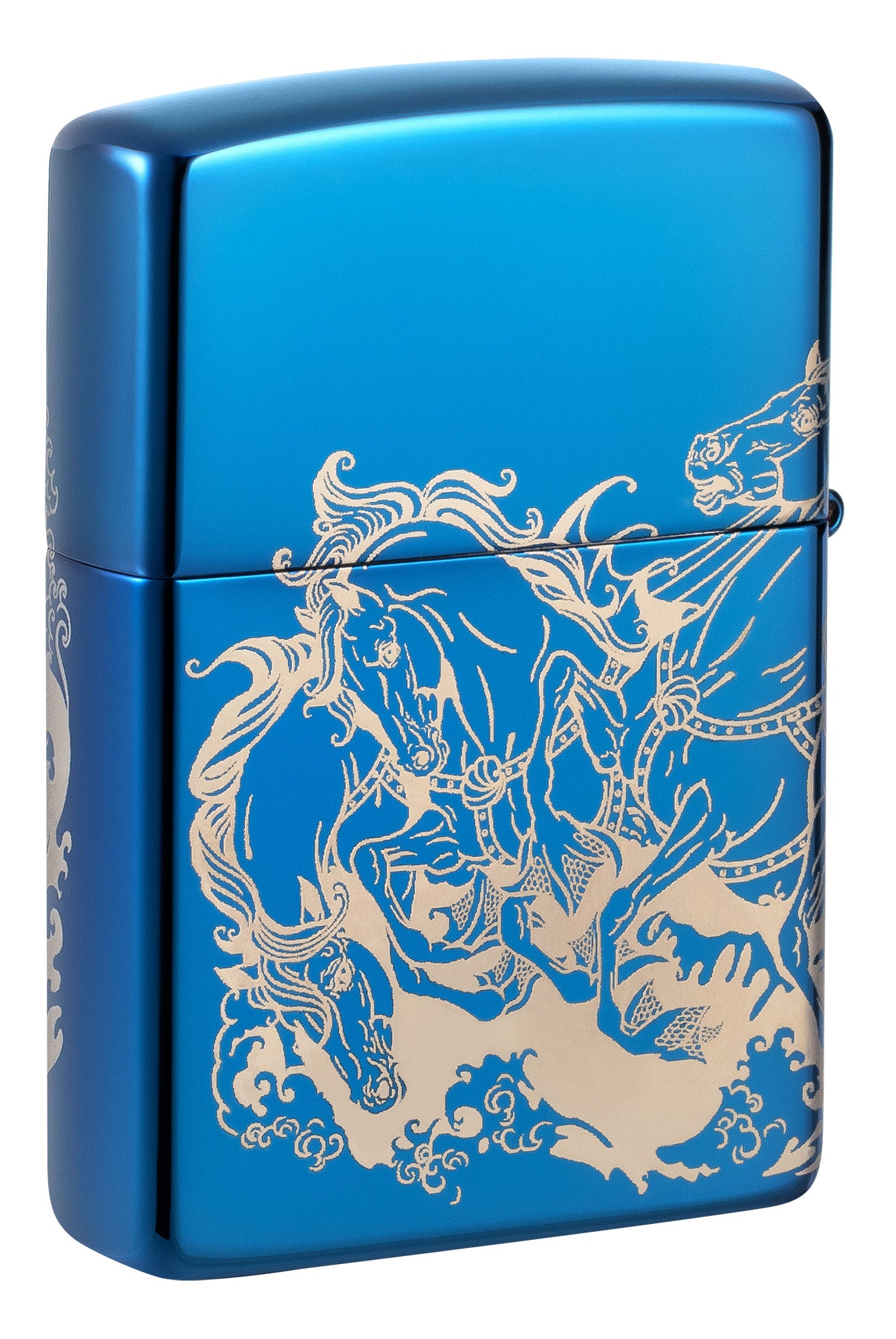 Atlantis Design High Polish Blue 360 Photo Image - Perfect for Home Decor, Wall Art, and Office Display