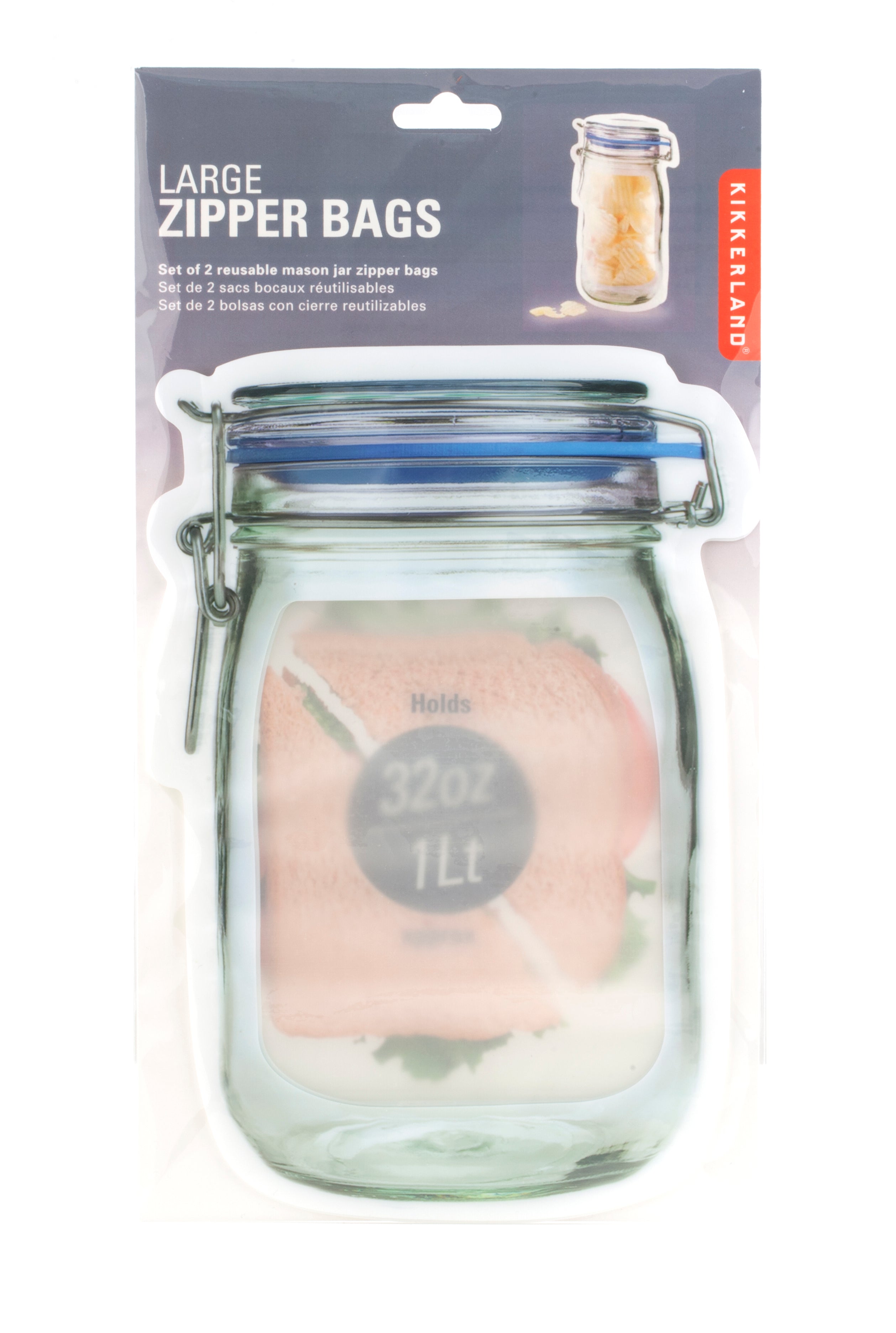 Large Zipper Bags - Heavy Duty Storage Bags with Secure Zipper Closure for Travel, Organization & Home Storage | Waterproof & Reusable
