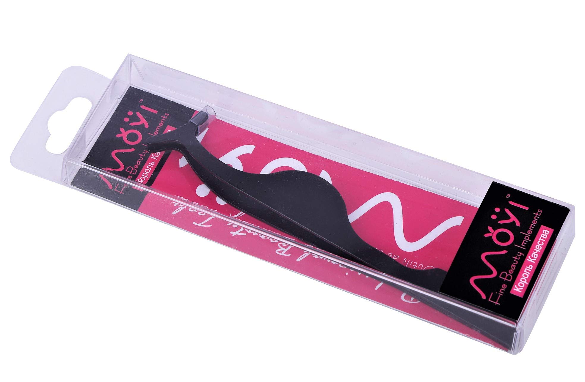 Moyi™ False Eyelash Applicator & Eyelash Extension Tweezers - Professional Lash Tool for Easy Application & Removal | Perfect for Salon, Home Use & Makeup Artists