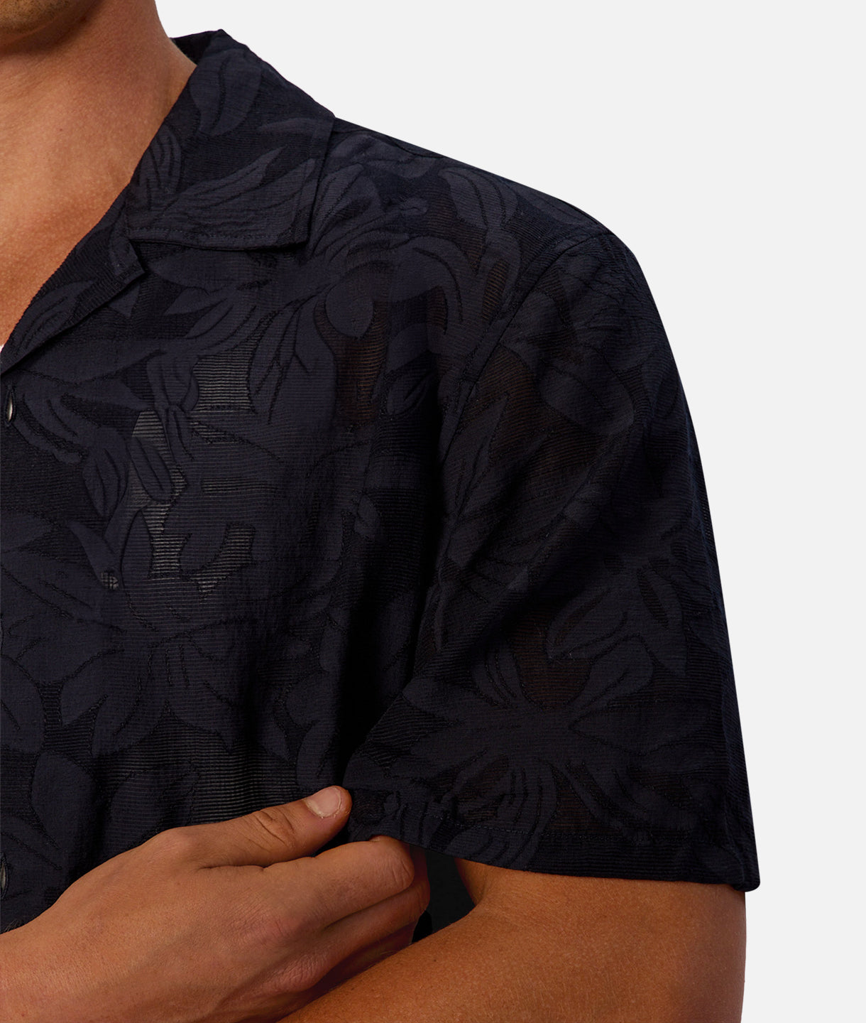 The Munera Short Sleeve Shirt - Midnight Blue Casual Button Down Shirt for Men | Perfect for Office, Business Meetings & Summer Outings