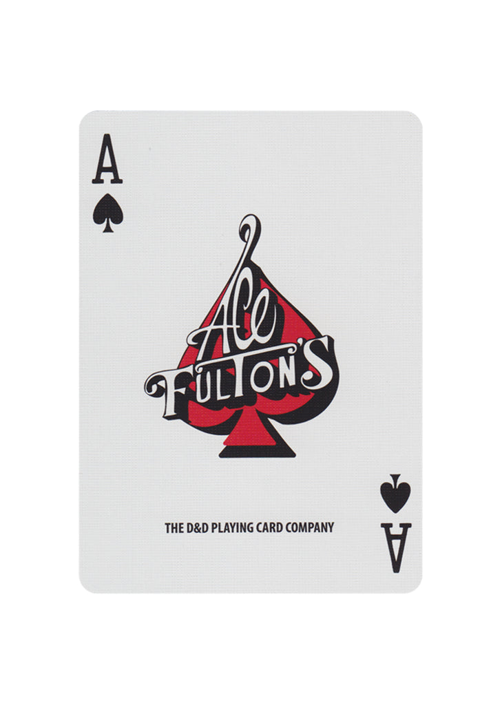 Ace Fulton's Classic Edition Red Playing Cards - Premium Poker Cards for Magic Tricks, Cardistry & Casino Games - Perfect for Poker Nights, Card Magic Shows & Professional Card Players