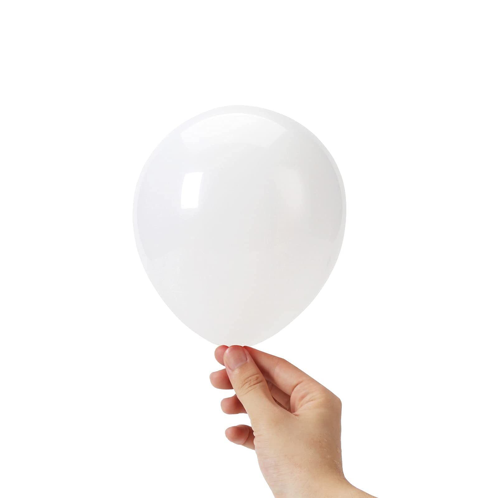 60pcs 5 Inch Pink & White Rose Gold Latex Balloons for Gender Reveal, Birthday, Graduation, Wedding, Engagement, Baby Shower & Bridal Party Decorations - Long Lasting Surprise Balloons for Festive Celebrations