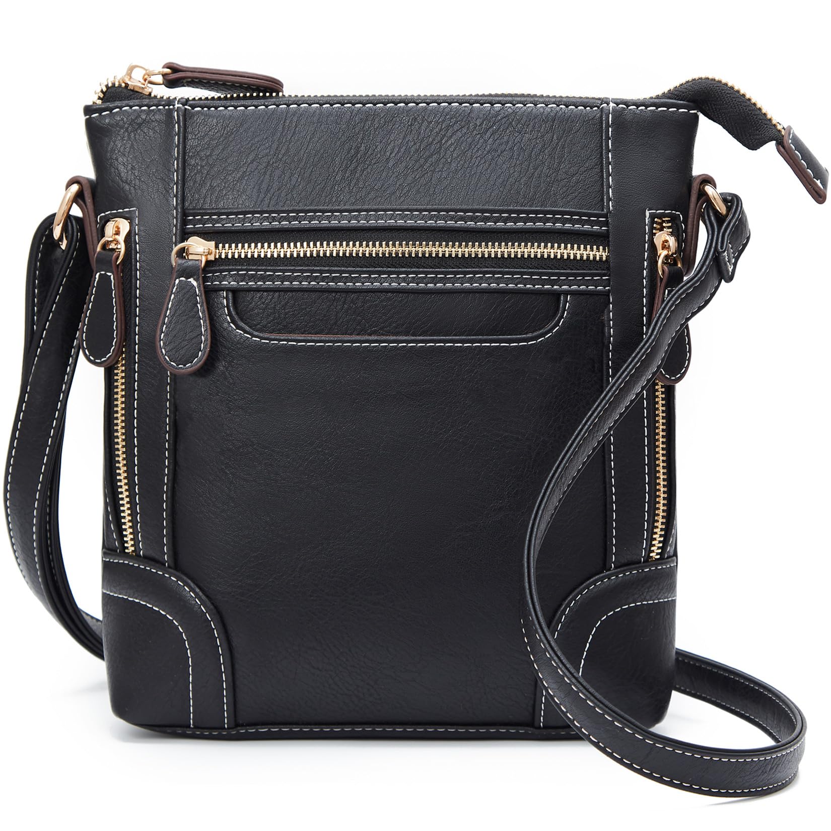 LL LOPPOP Women's Leather Crossbody Bag - Small Designer Shoulder Purse & Handbag for Everyday Use | Perfect for Work, Travel, and Casual Outings